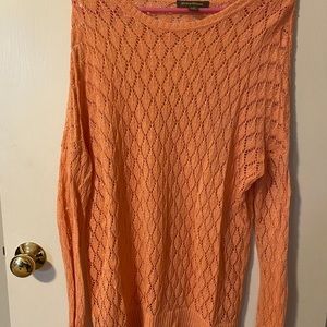 Coral/orange sweater